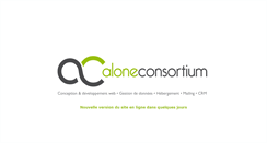 Desktop Screenshot of alone-consortium.com